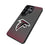 Atlanta Falcons Linen MagSafe Compatible Phone Case for Samsung Galaxy
