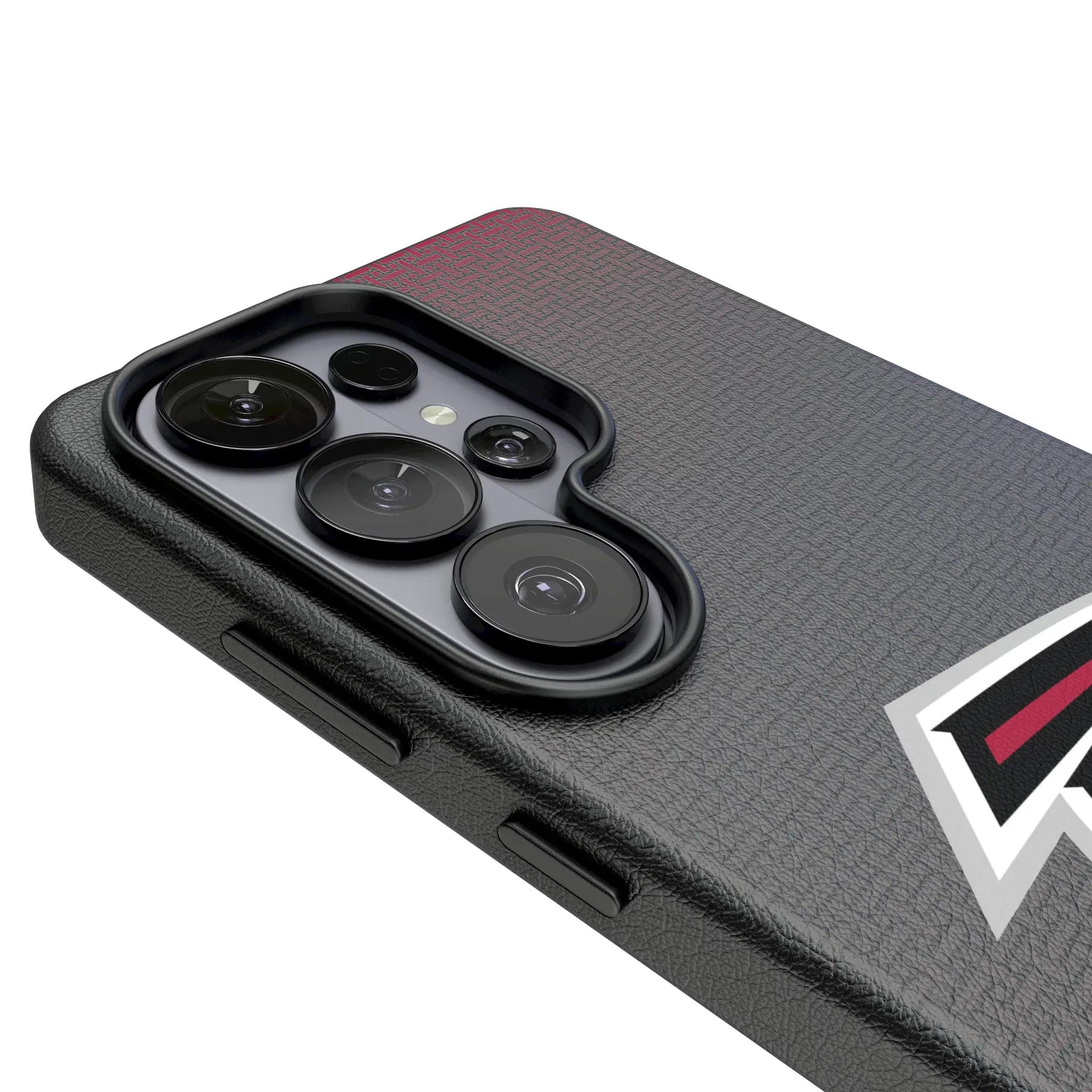 Atlanta Falcons Linen MagSafe Compatible Phone Case for Samsung Galaxy