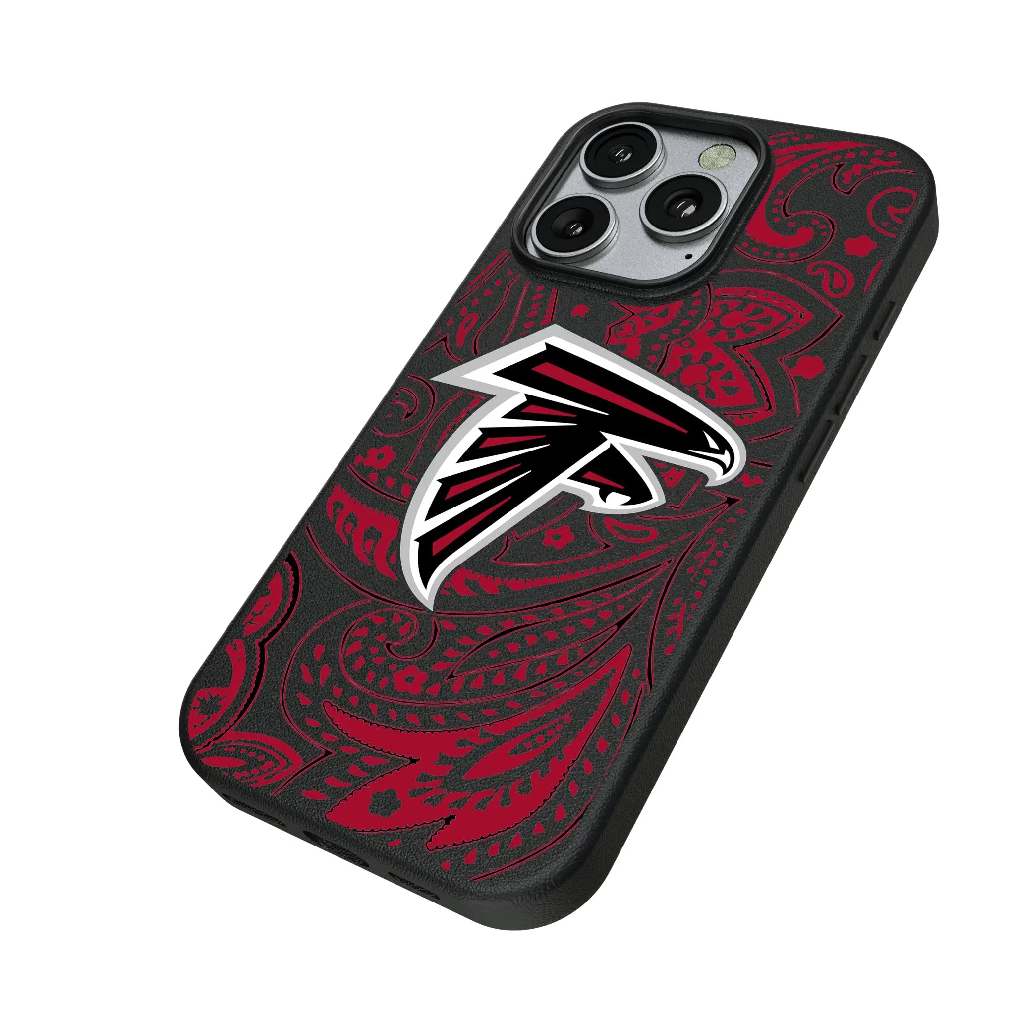 Atlanta Falcons Paisley MagSafe Compatible Phone Case for Apple iPhone