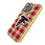 Atlanta Falcons Plaid Bling Phone Case