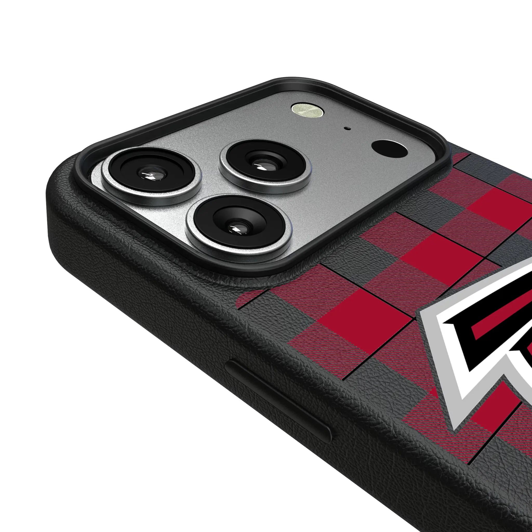 Atlanta Falcons Plaid MagSafe Compatible Phone Case for Apple iPhone