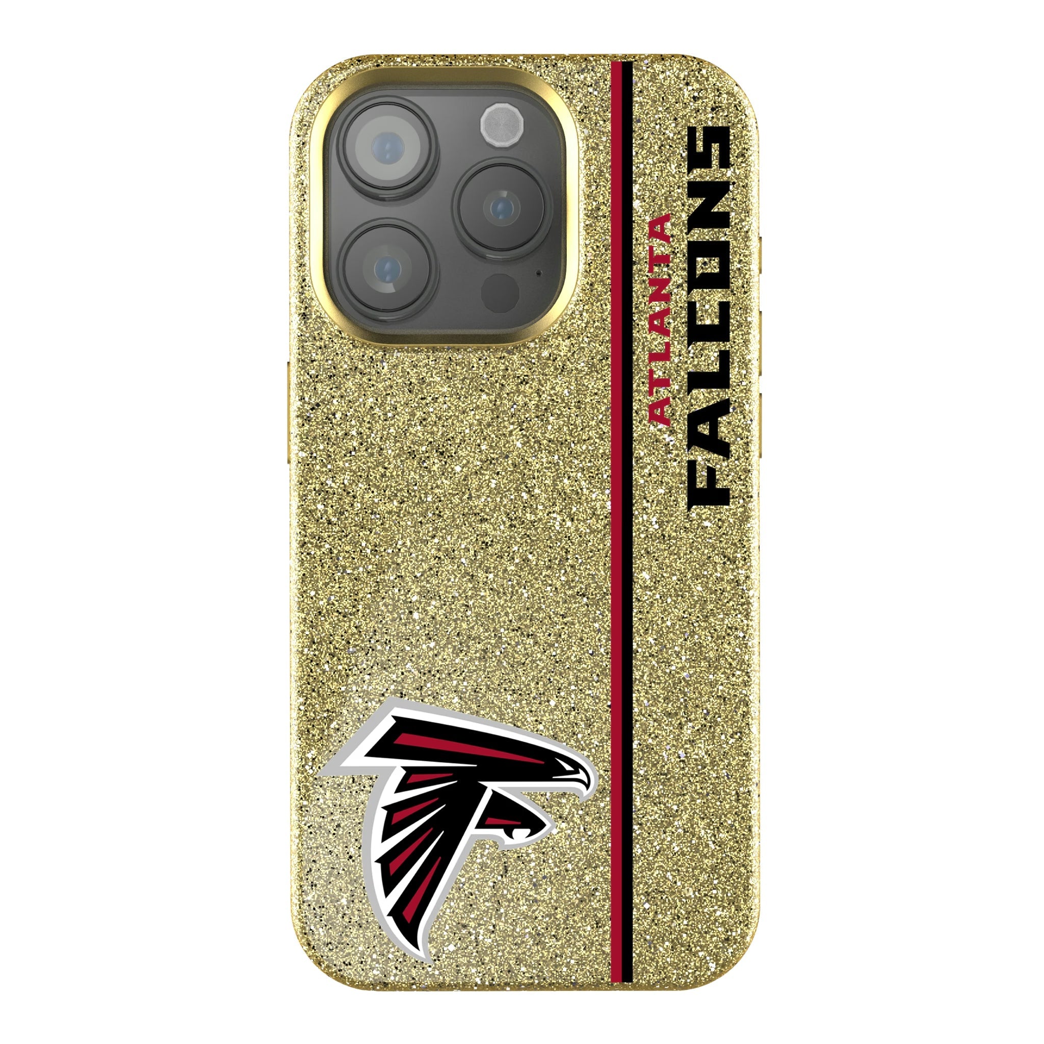 Atlanta Falcons Sidebar Bling Phone Case - Sports Gifts, Sports Memorabilia, Sports Collectibles, Fan Shop