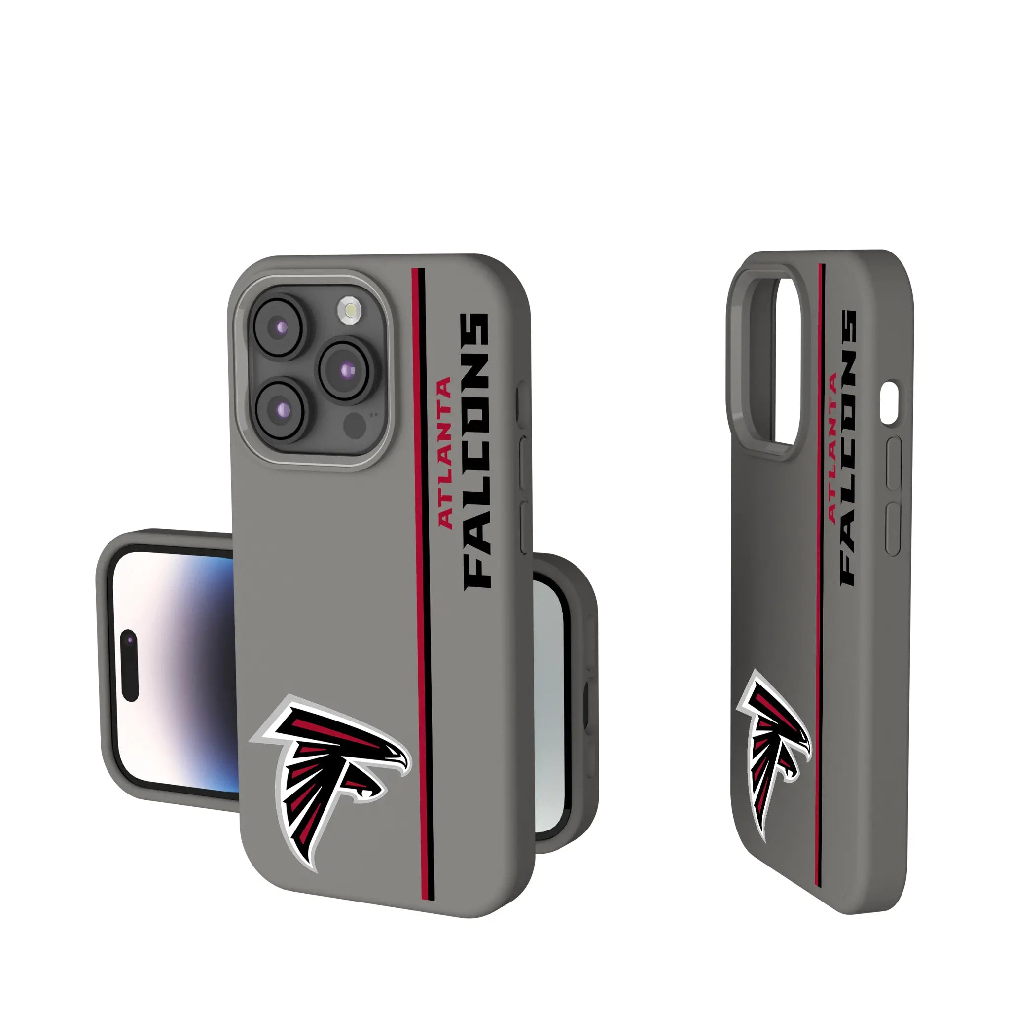 Atlanta Falcons Sidebar Soft Touch Phone Case