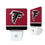 Atlanta Falcons Stripe Night Light 2-Pack