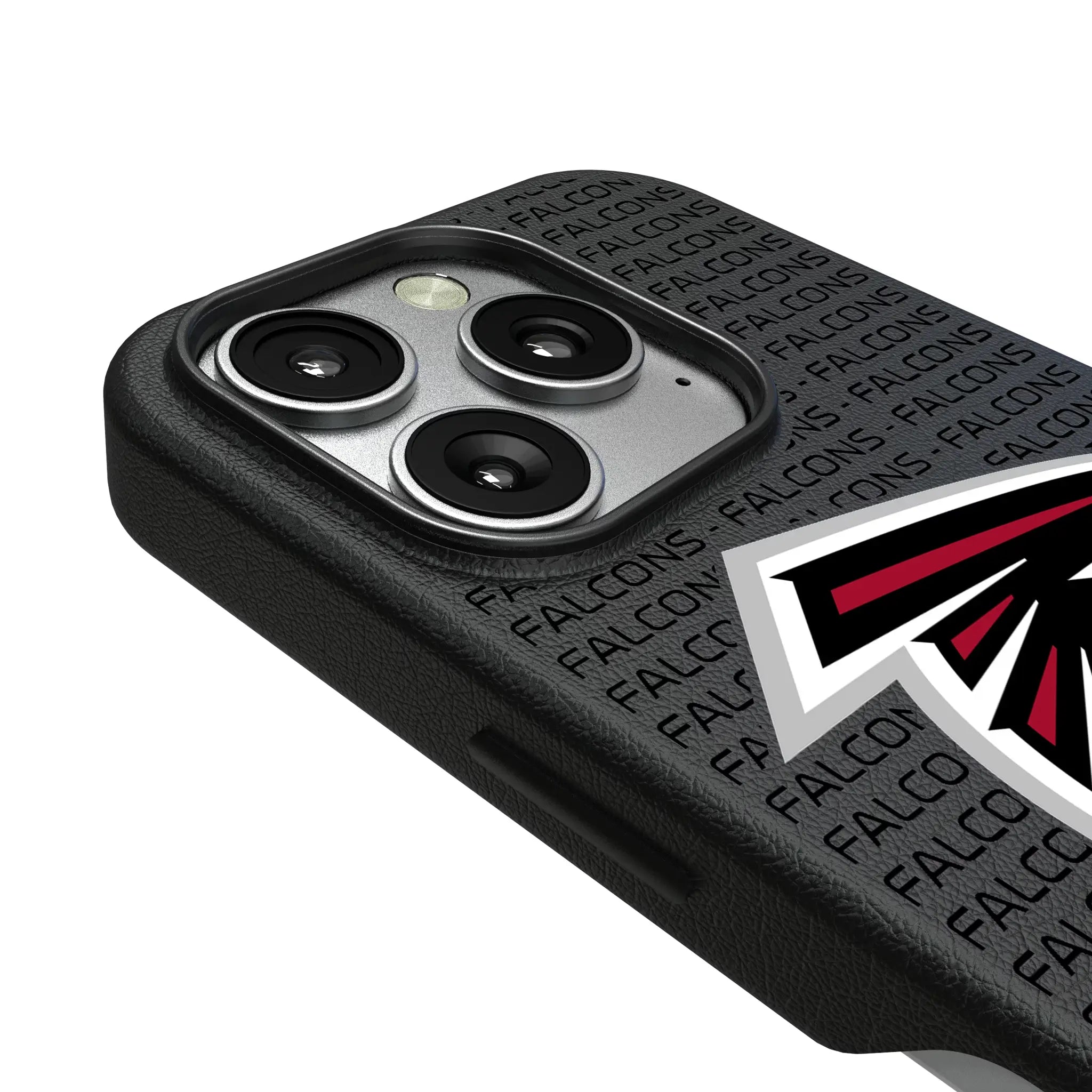Atlanta Falcons Text Backdrop MagSafe Compatible Phone Case for Apple iPhone