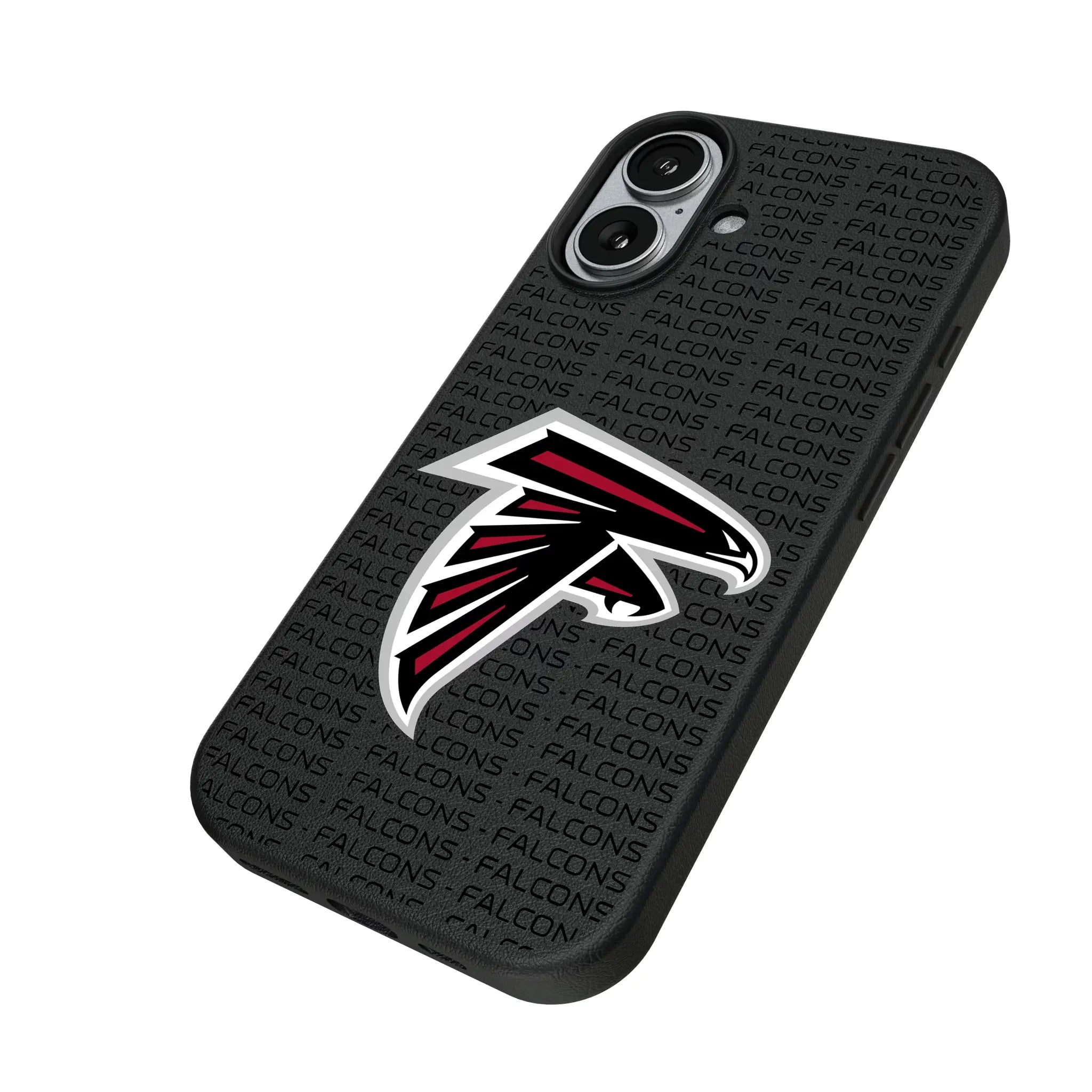 Atlanta Falcons Text Backdrop MagSafe Compatible Phone Case for Apple iPhone