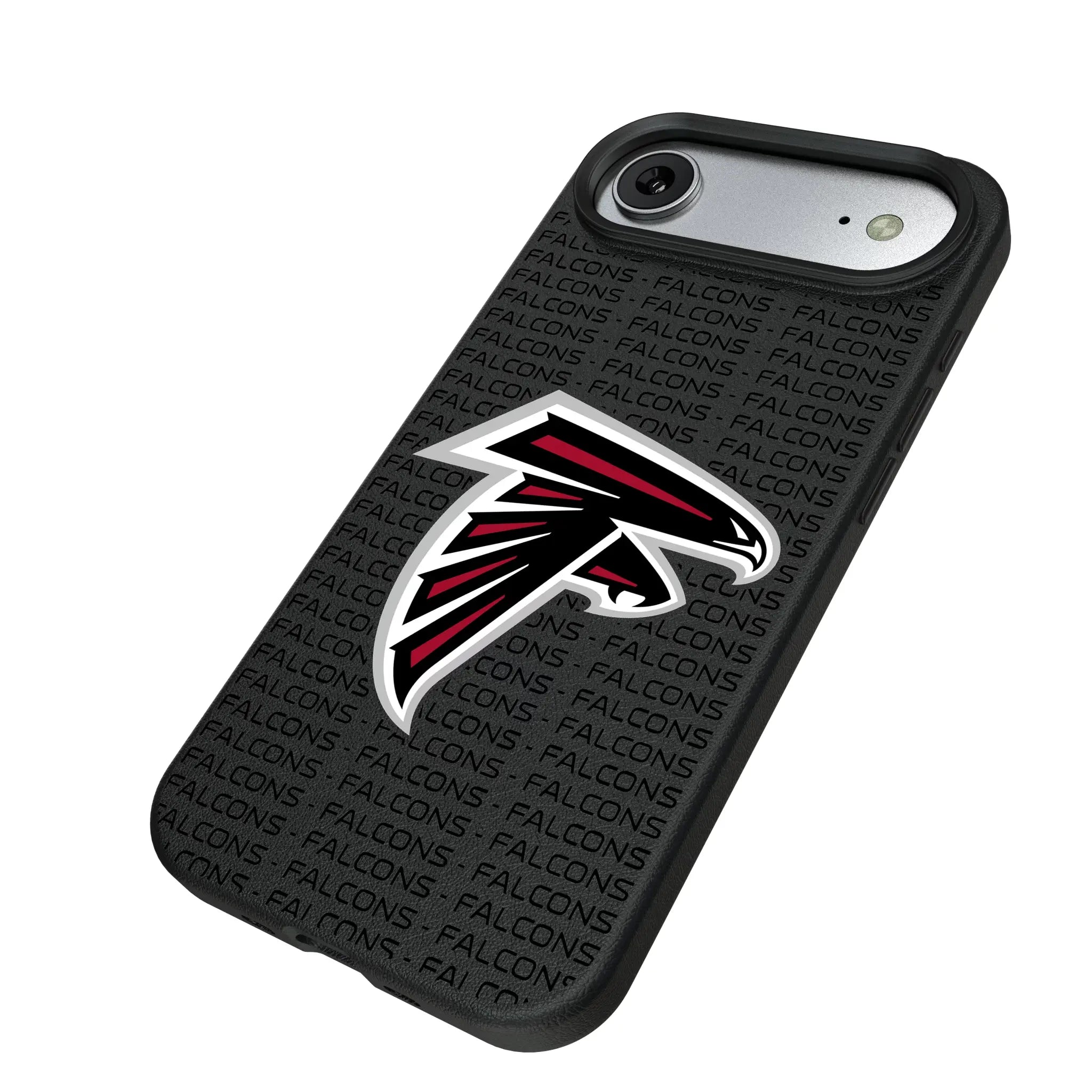 Atlanta Falcons Text Backdrop MagSafe Compatible Phone Case for Apple iPhone