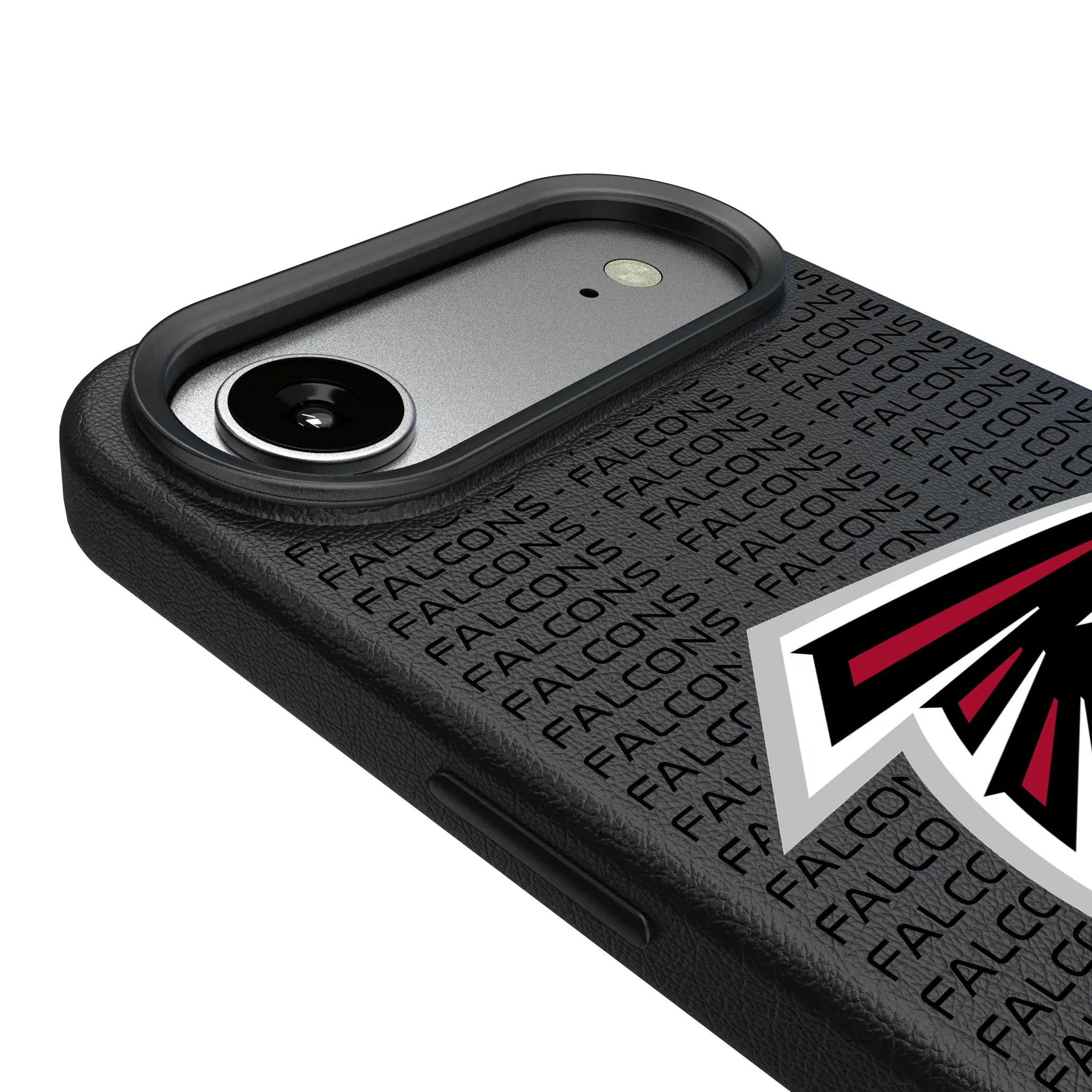 Atlanta Falcons Text Backdrop MagSafe Compatible Phone Case for Apple iPhone