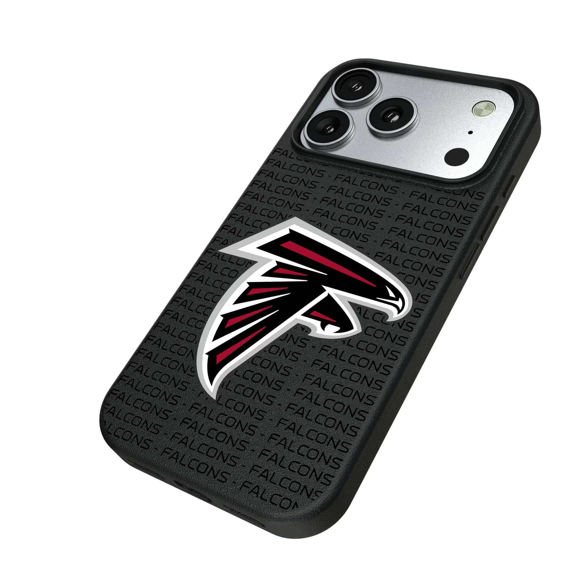 Atlanta Falcons Text Backdrop MagSafe Compatible Phone Case for Apple iPhone