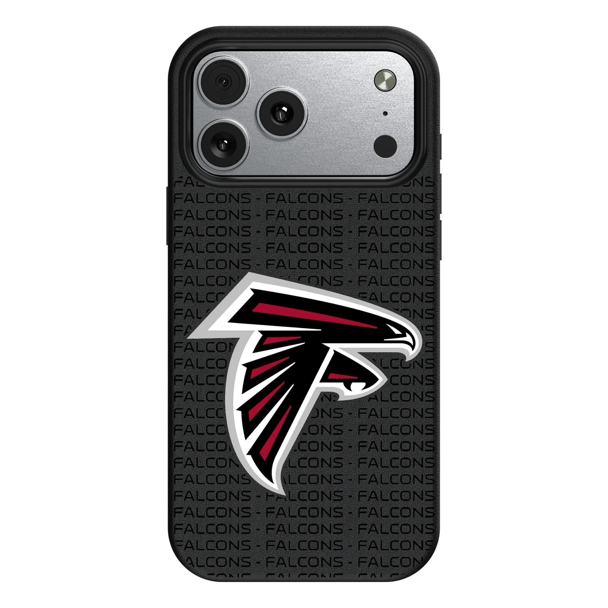 Atlanta Falcons Text Backdrop MagSafe Compatible Phone Case for Apple iPhone