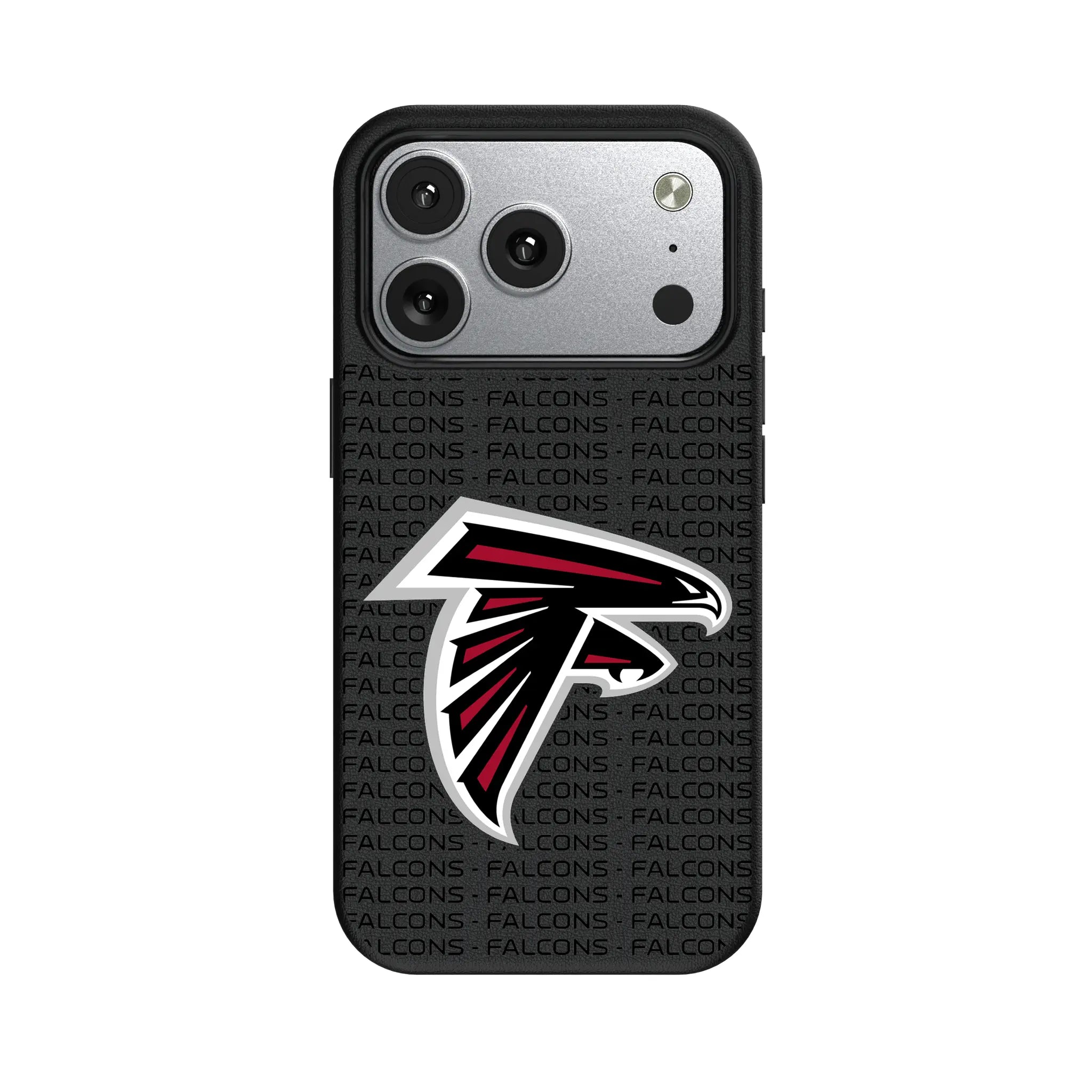 Atlanta Falcons Text Backdrop MagSafe Compatible Phone Case for Apple iPhone