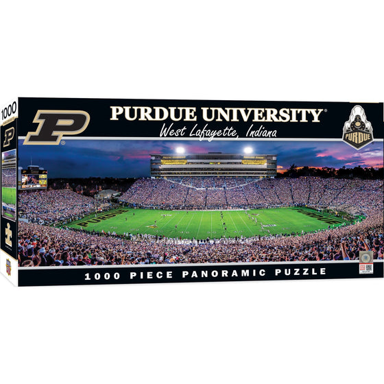 Purdue Boilermakers - 1000 Piece Panoramic Jigsaw Puzzle - 757 Sports Collectibles