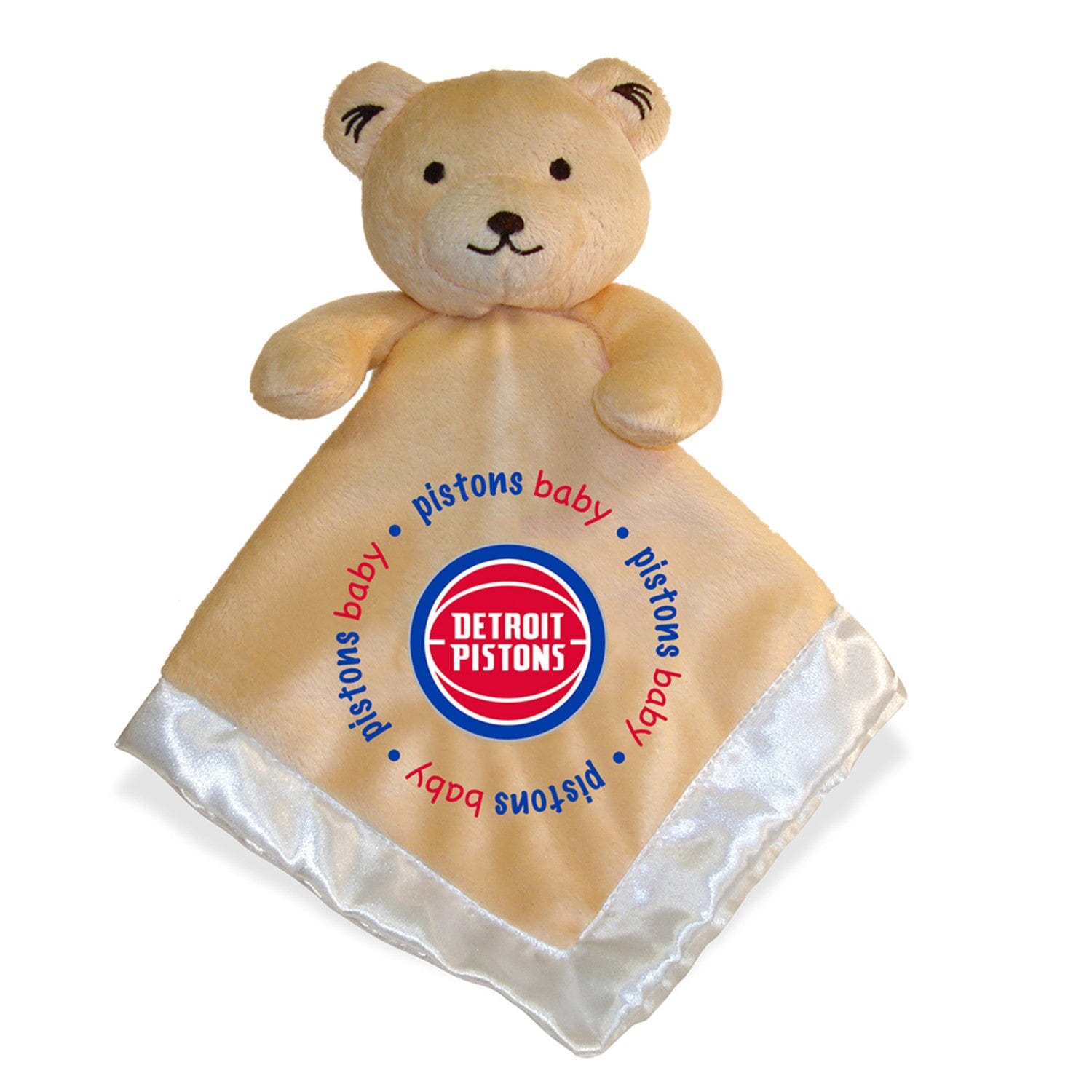 Detroit Pistons Security Bear Tan Plush Toy - Sports Gifts, Sports Memorabilia, Sports Collectibles, Fan Shop