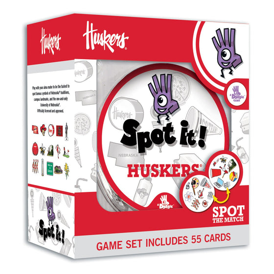 Nebraska Cornhuskers Spot It! Card Game - 757 Sports Collectibles