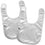 Mississippi State Bulldogs - Baby Bibs 2-Pack - 757 Sports Collectibles