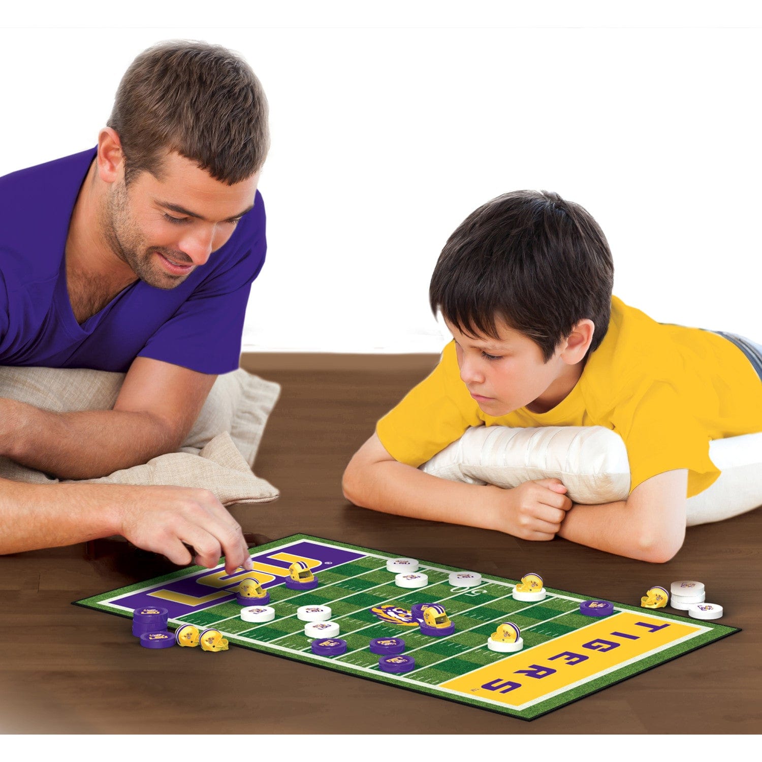LSU Tigers Checkers Game - Sports Gifts, Sports Memorabilia, Sports Collectibles, Fan Shop