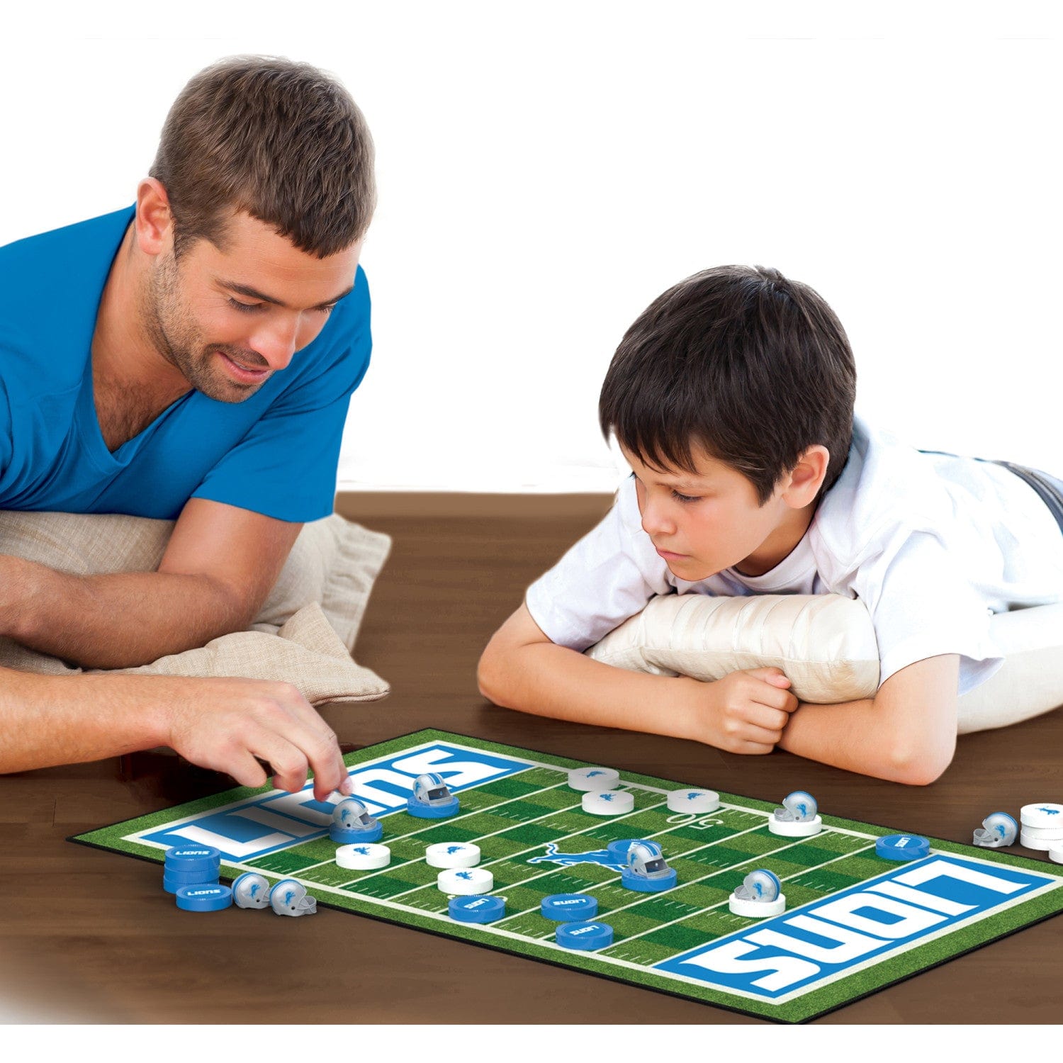 Detroit Lions Checkers Game