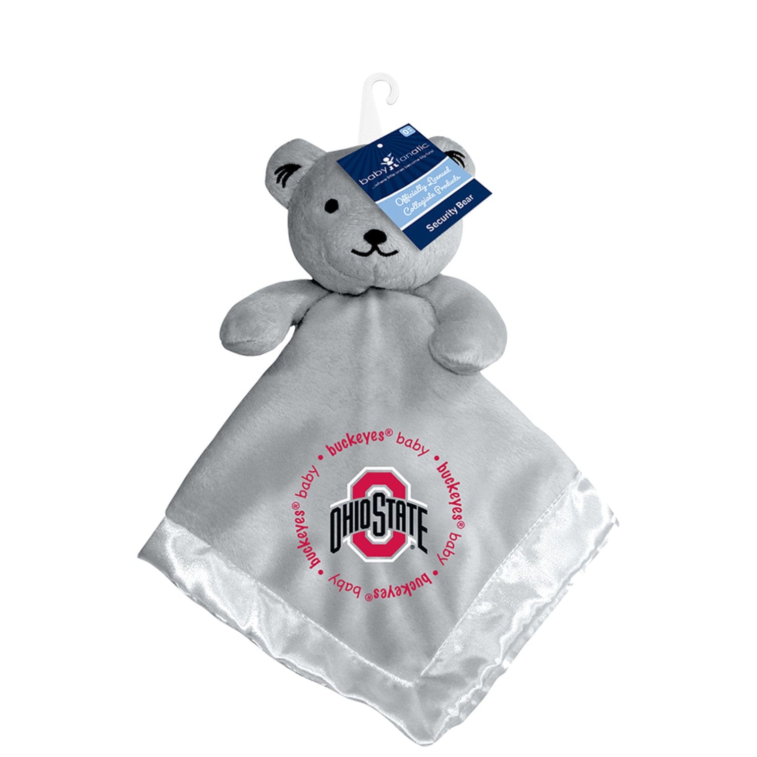 Ohio State Buckeyes Security Bear - Gray - Sports Gifts, Sports Memorabilia, Sports Collectibles, Fan Shop