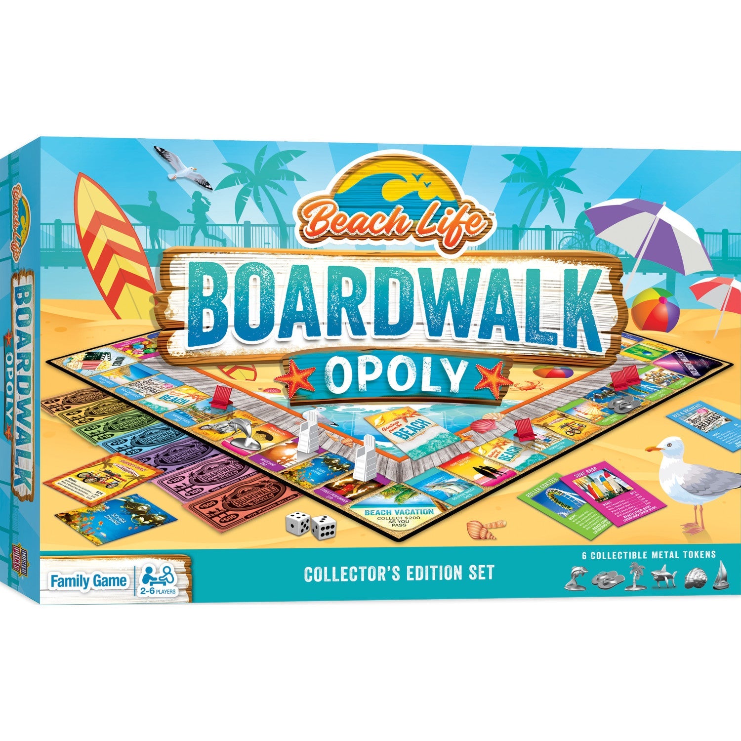 Beach Life - Boardwalk Opoly - 757 Sports Collectibles