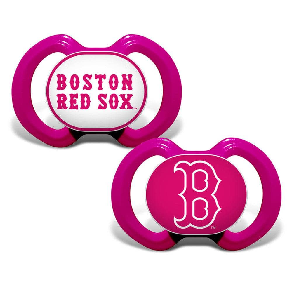 Boston Red Sox Pink Pacifier 2-Pack - Sports Gifts, Sports Memorabilia, Sports Collectibles, Fan Shop