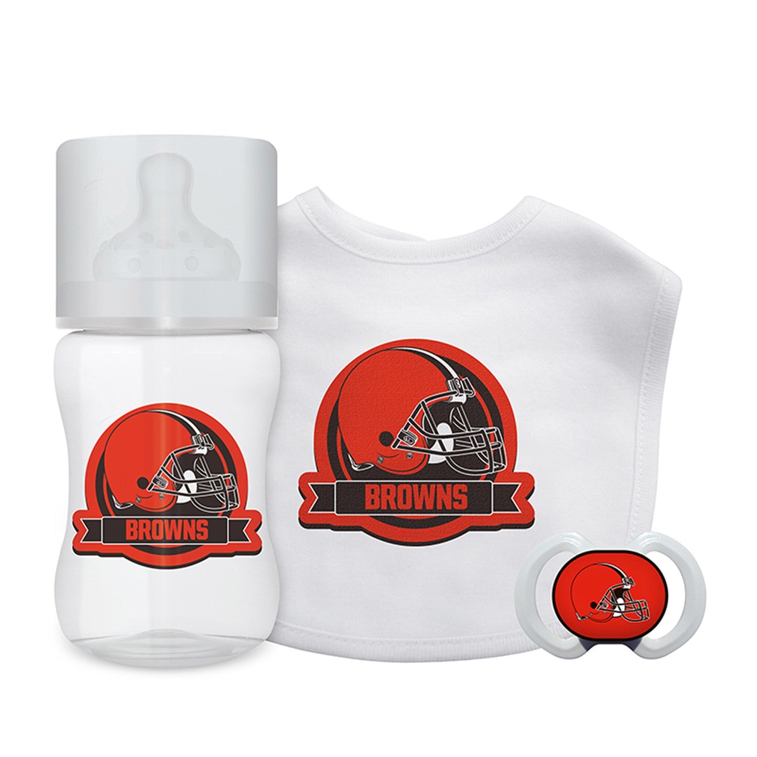 Cleveland Browns - 3-Piece Baby Gift Set - 757 Sports Collectibles