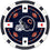 Chicago Bears 100 Piece Poker Chip Set