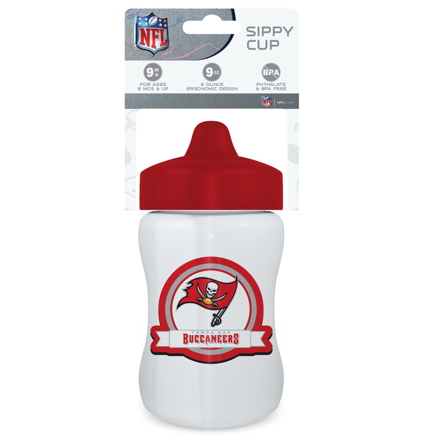 Tampa Bay Buccaneers Sippy Cup - 757 Sports Collectibles
