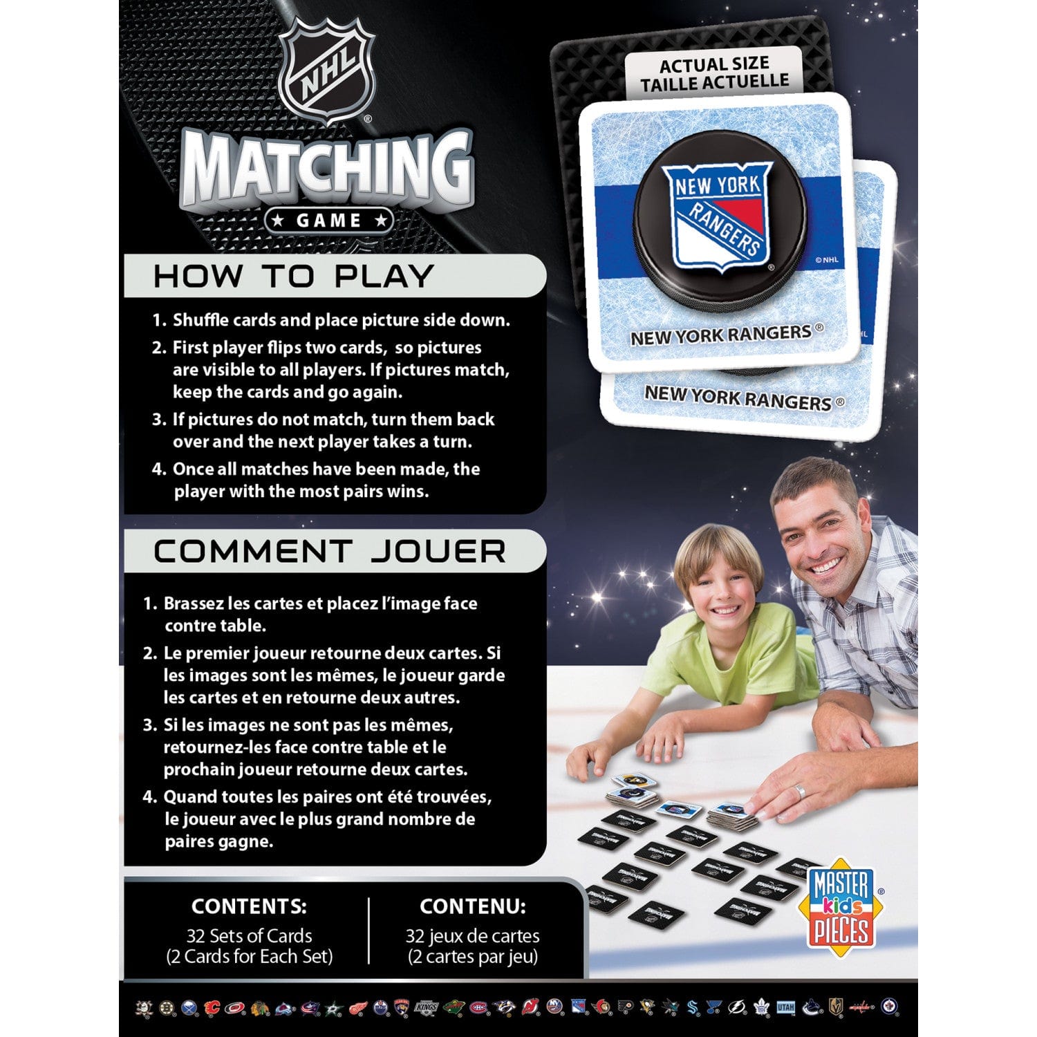 NHL League Matching Game: Test Your Hockey Knowledge! - Sports Gifts, Sports Memorabilia, Sports Collectibles, Fan Shop