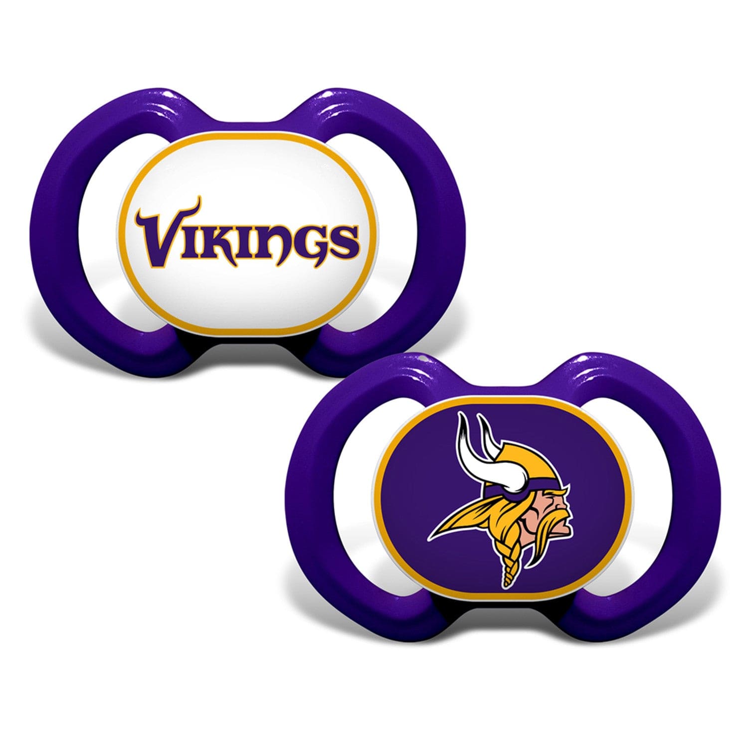 Minnesota Vikings Pacifier Set - 2-Pack