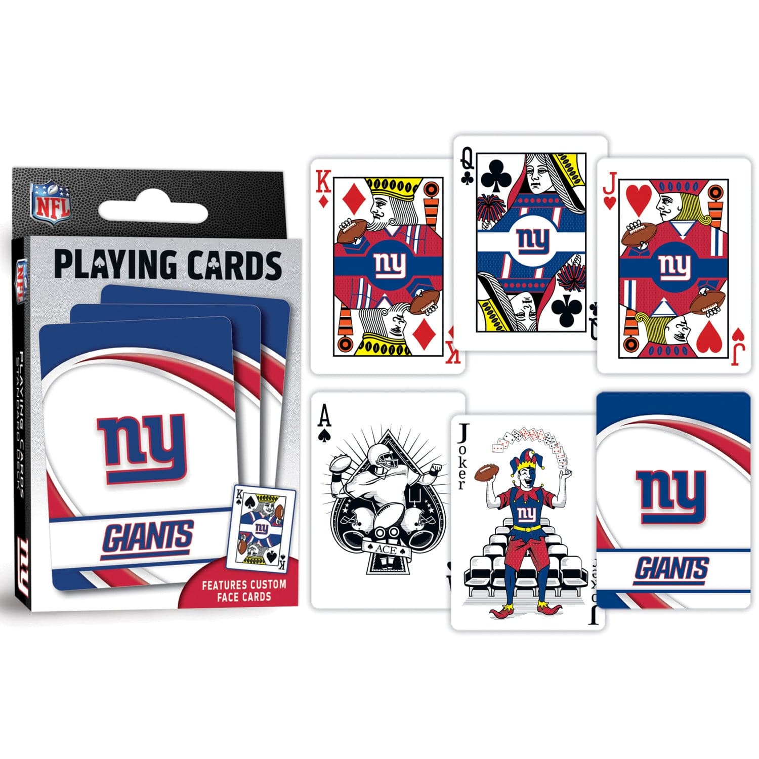New York Giants 54-Card Deck Playing Cards