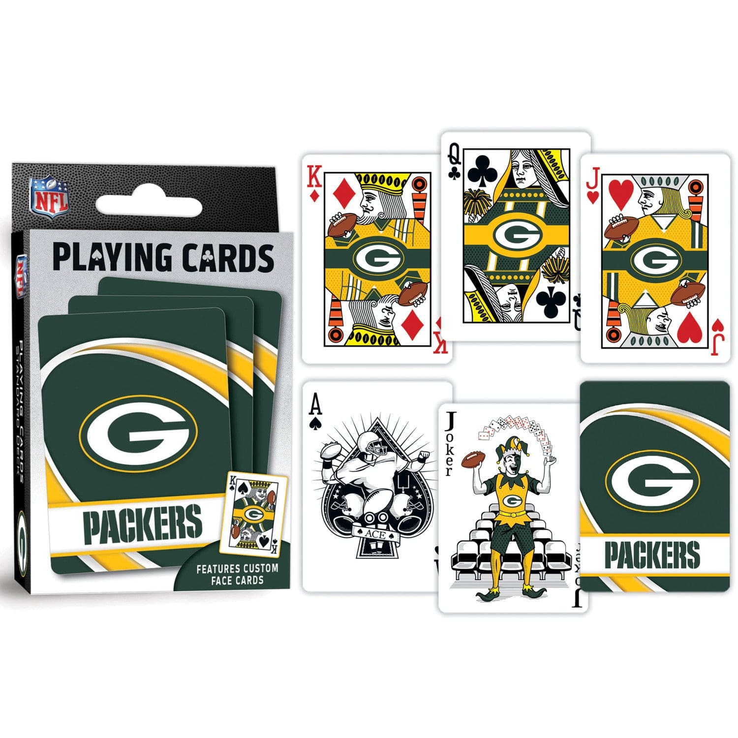 Green Bay Packers 54-Card Deck Playing Cards