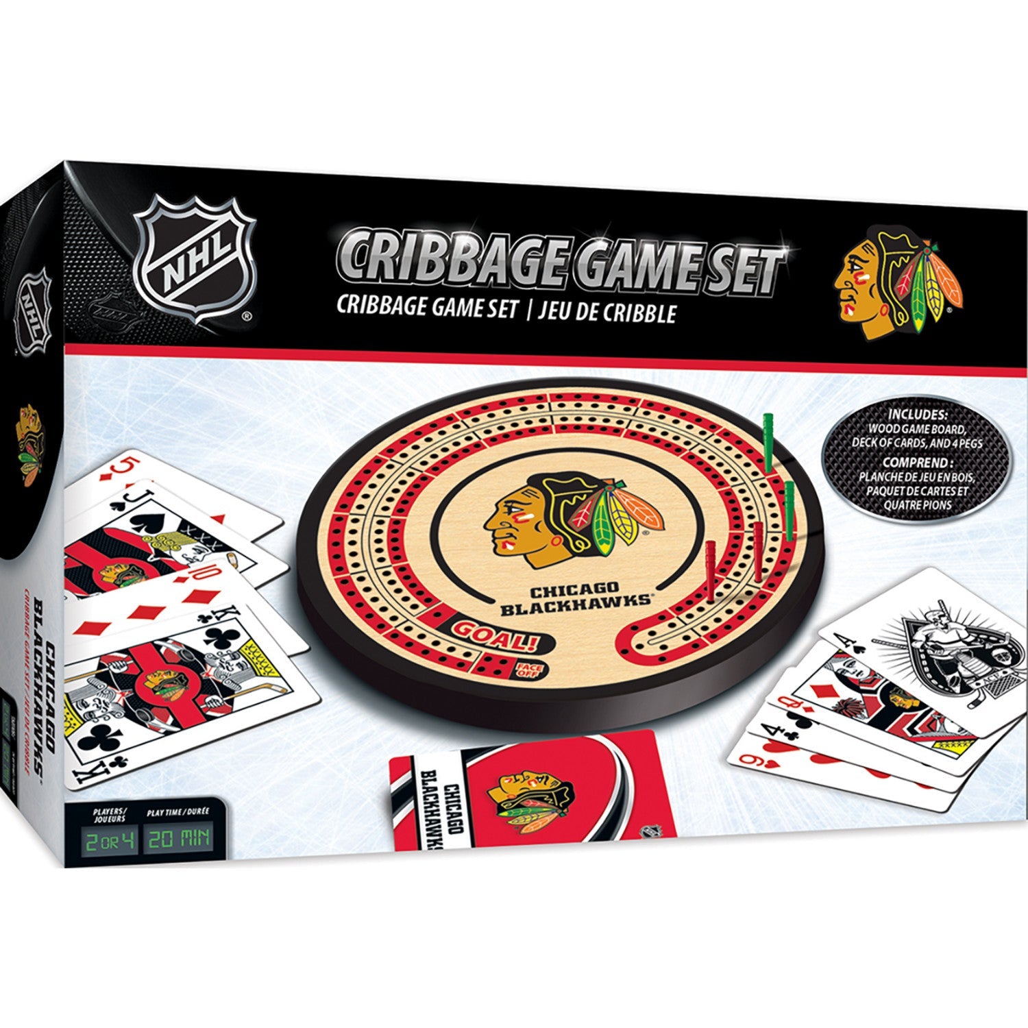 Chicago Blackhawks Cribbage - 757 Sports Collectibles