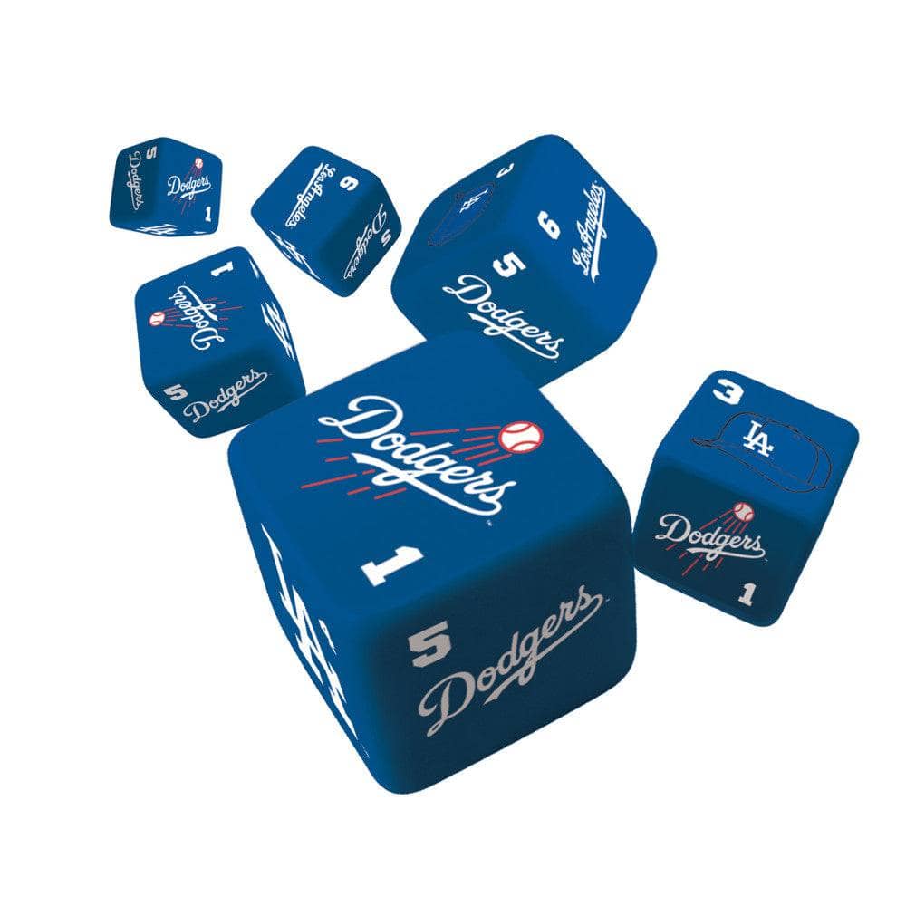 Los Angeles Dodgers Official Dice Set - Sports Gifts, Sports Memorabilia, Sports Collectibles, Fan Shop