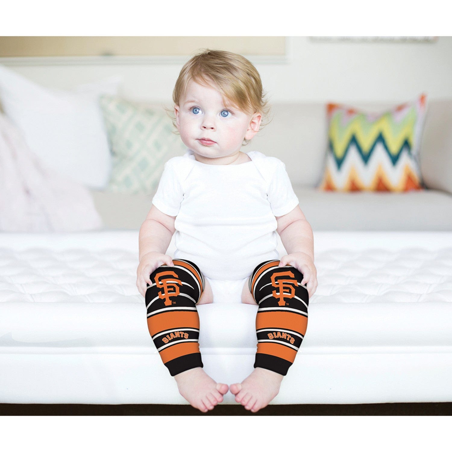 San Francisco Giants Infant Leg Warmers - Sports Gifts, Sports Memorabilia, Sports Collectibles, Fan Shop