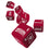 Indiana Hoosiers Dice Set - 19mm