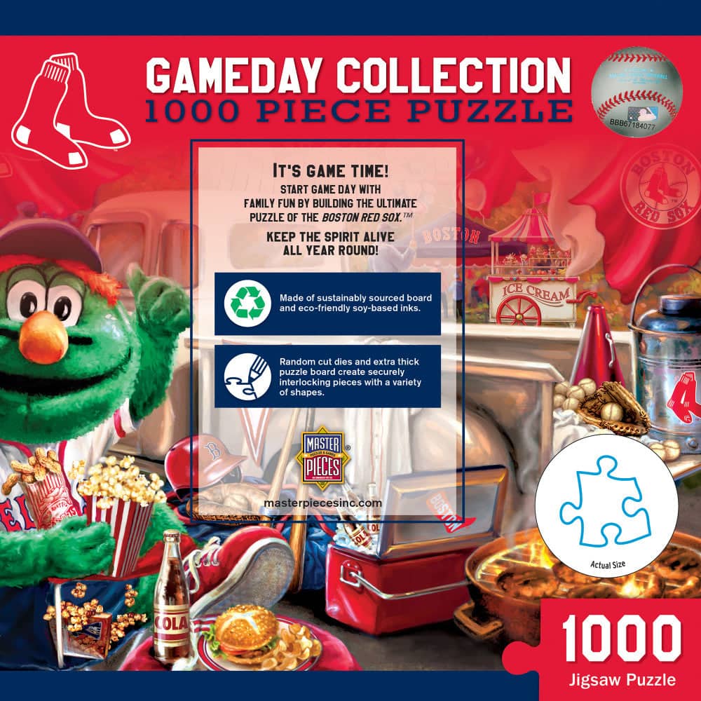 Boston Red Sox Gameday 1000 Piece Jigsaw Puzzle - Sports Gifts, Sports Memorabilia, Sports Collectibles, Fan Shop