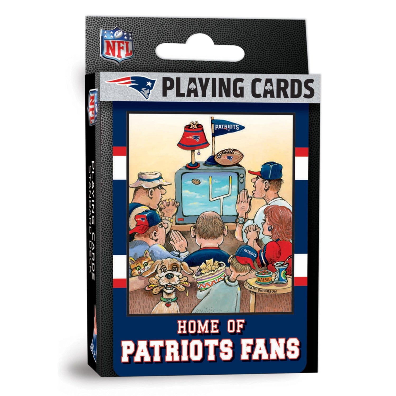New England Patriots Fan Deck Playing Cards - 54 Card Collection