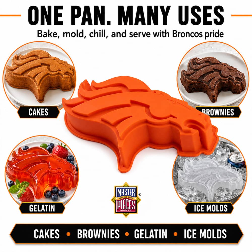 Denver Broncos NFL Cake Pan