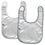 Detroit Lions Baby Bibs 2-Pack - Perfect for Little Fans