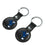 Baltimore Colts 1946 Historic Collection Insignia Black Airtag Holder 2-Pack