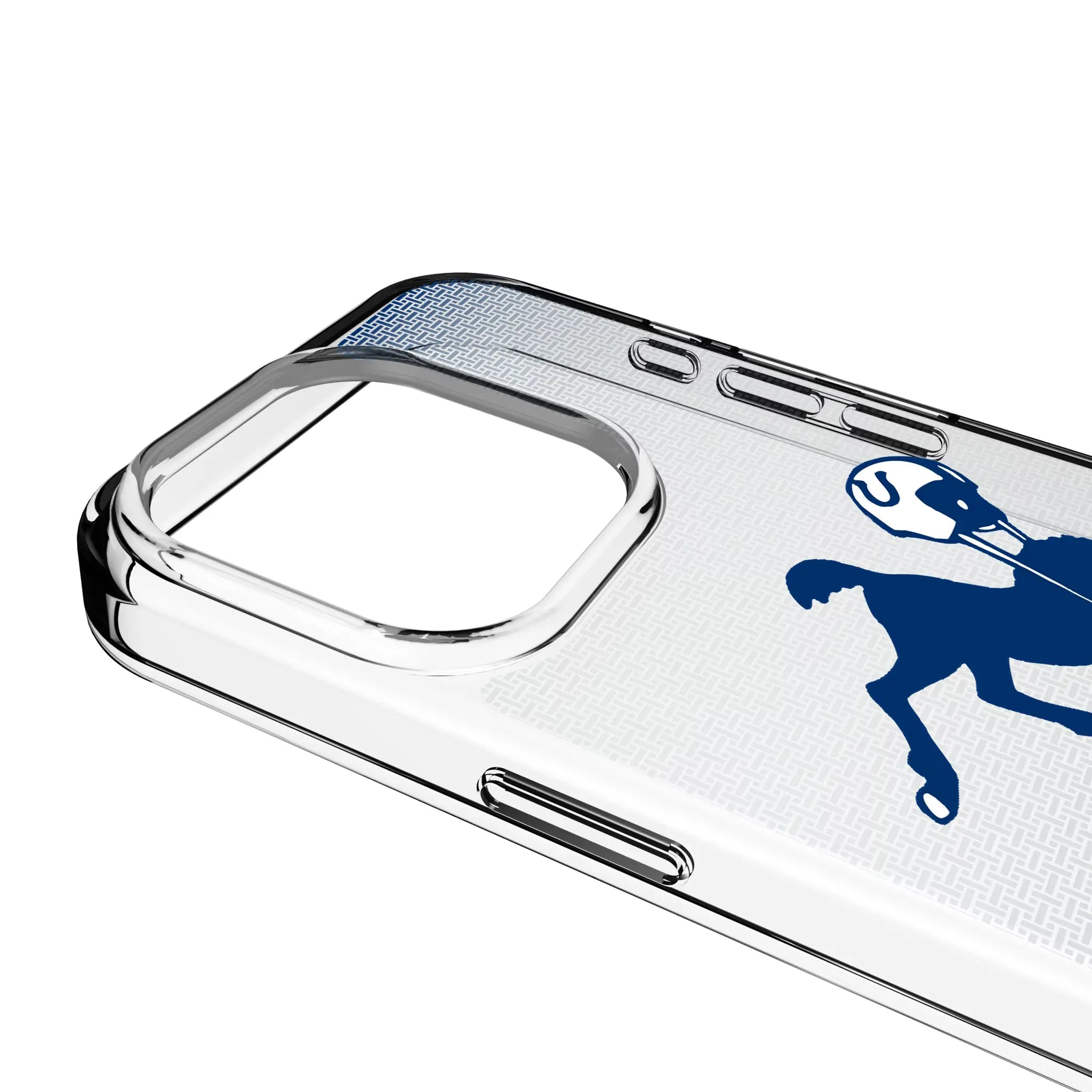 Baltimore Colts 1946 Historic Collection Linen Clear Phone Case for Apple iPhone