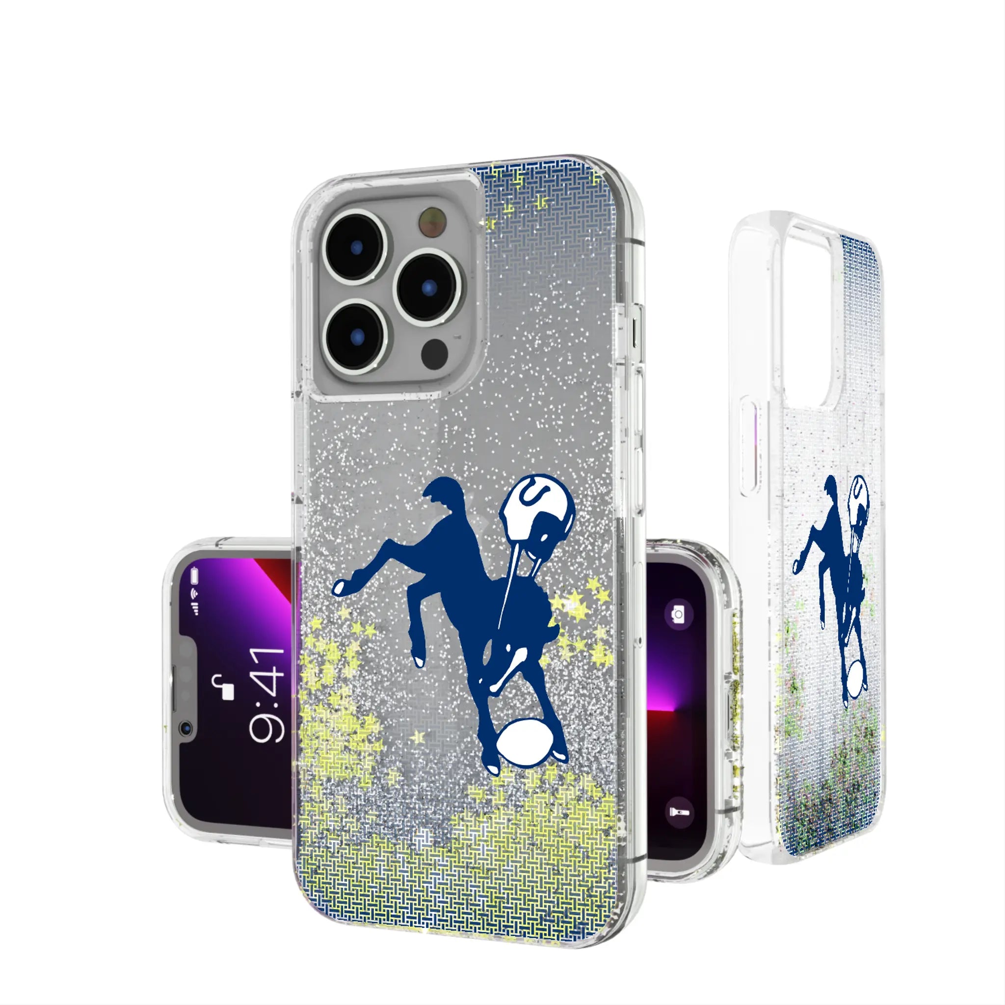 Baltimore Colts 1946 Historic Collection Linen Glitter Phone Case