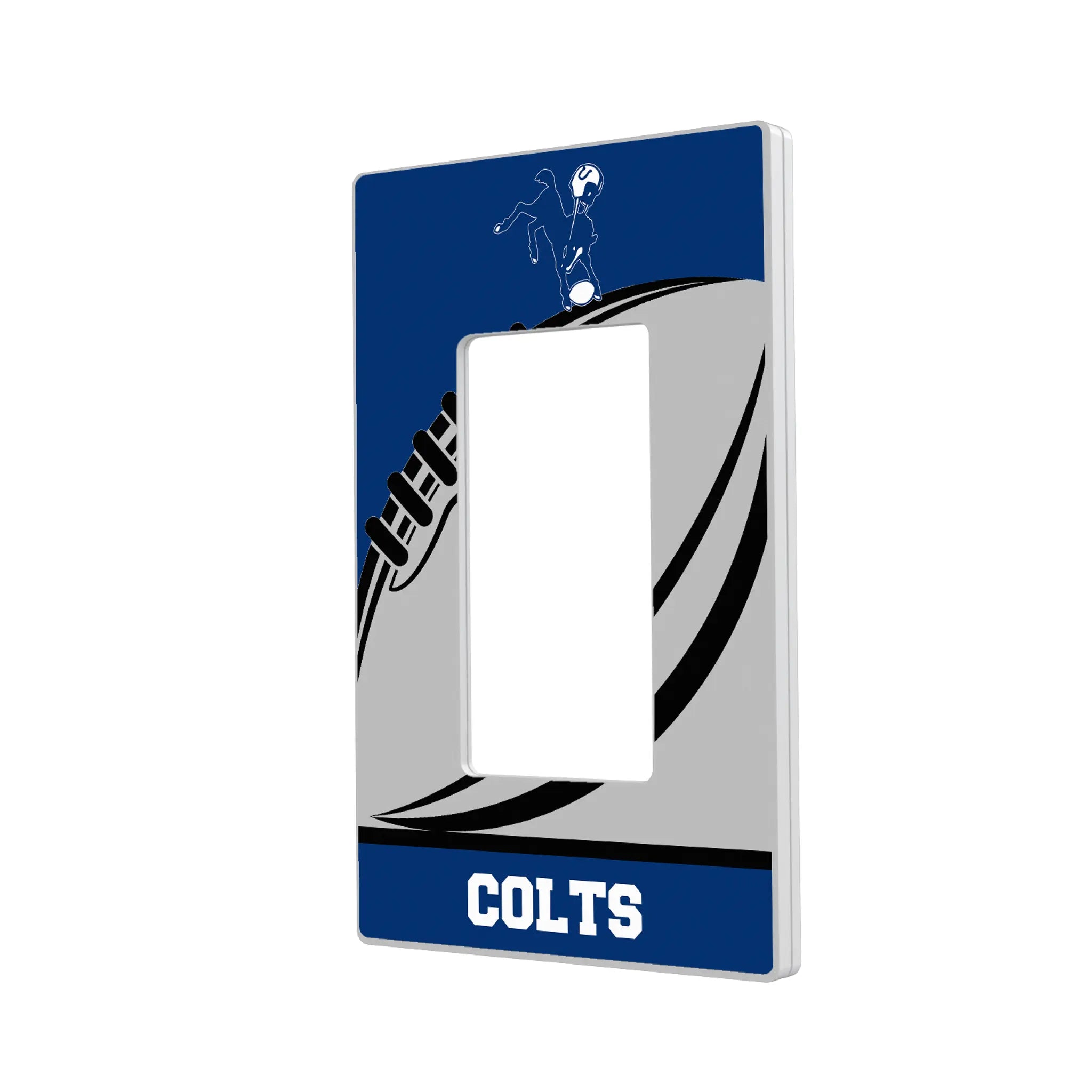Baltimore Colts 1946 Historic Collection Passtime Hidden-Screw Light Switch Plate