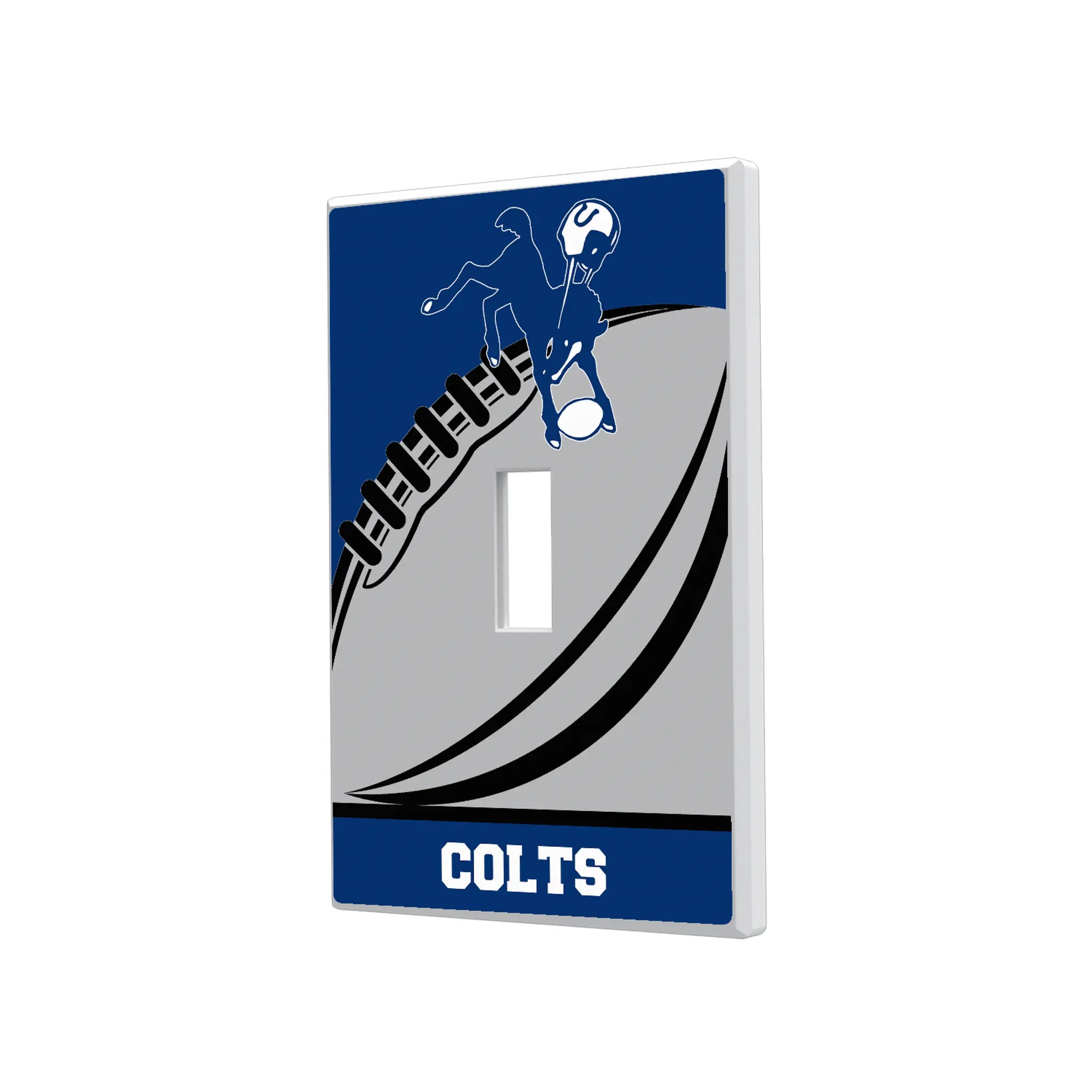 Baltimore Colts 1946 Historic Collection Passtime Hidden-Screw Light Switch Plate