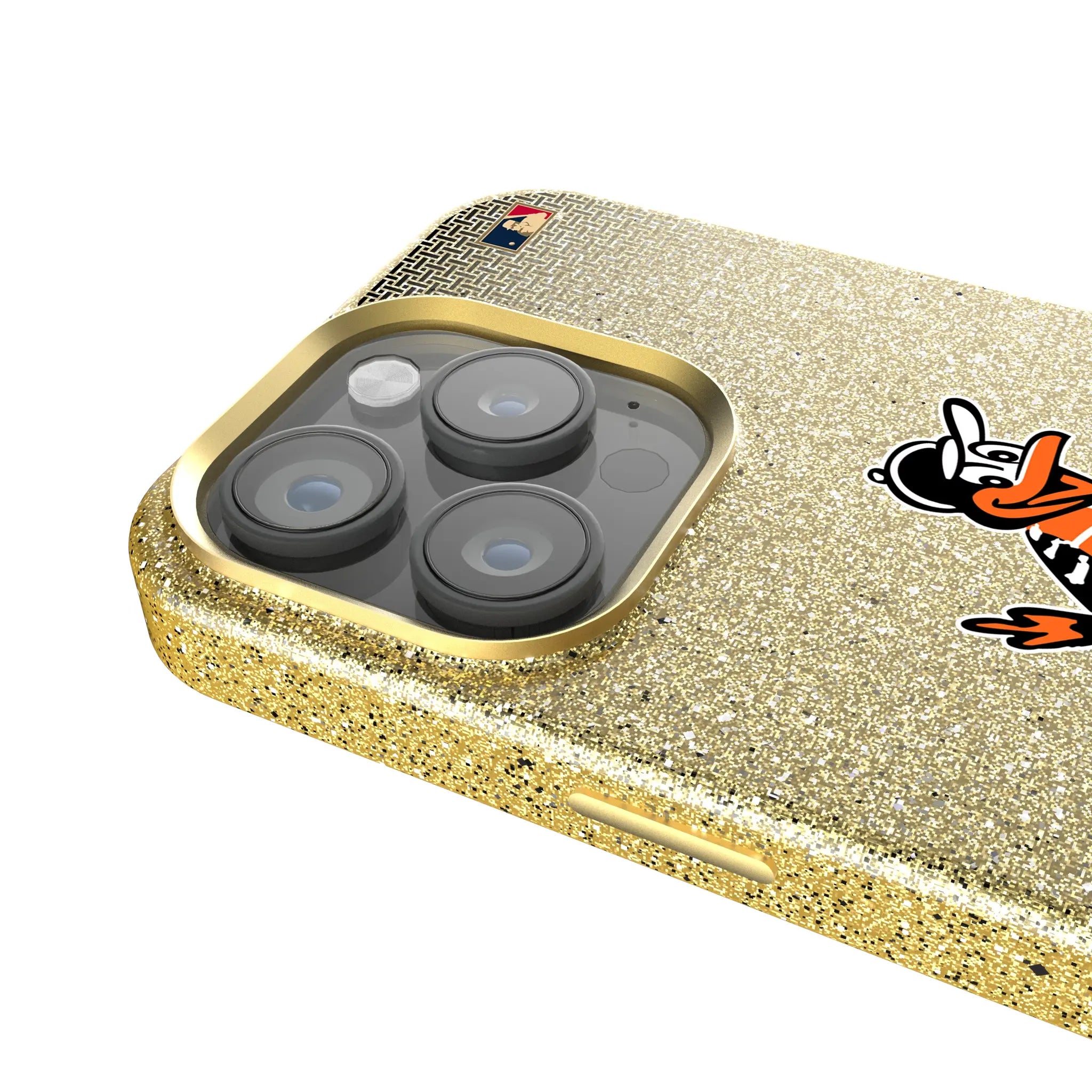 Baltimore Orioles 1954-1963 - Cooperstown Collection Linen Bling Phone Case for Apple iPhone