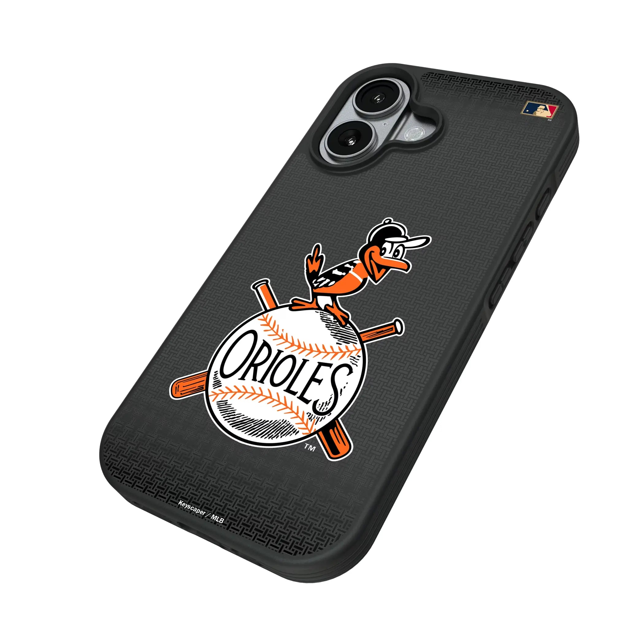 Baltimore Orioles 1954-1963 - Cooperstown Collection Linen Bump Phone Case