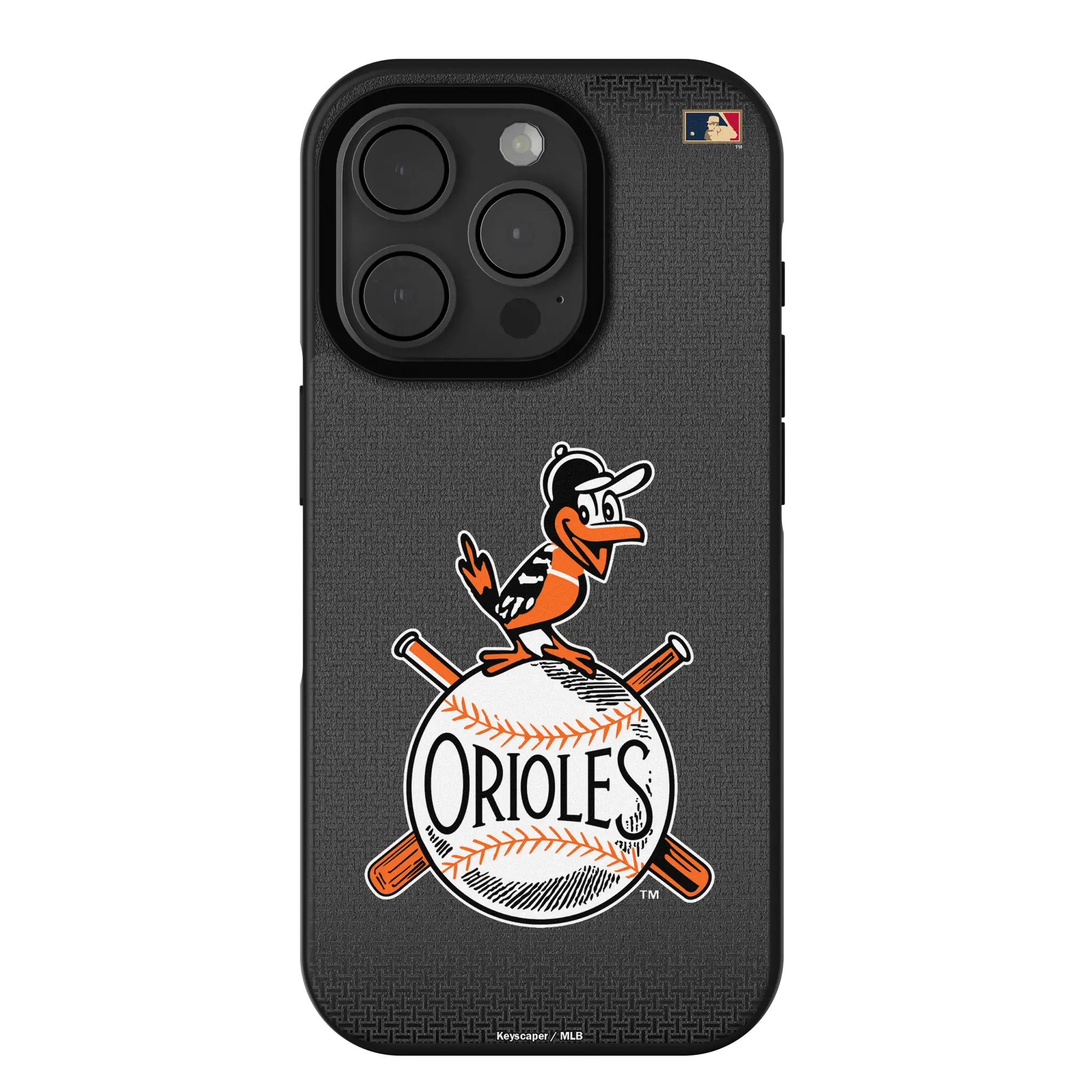 Baltimore Orioles 1954-1963 - Cooperstown Collection Linen Bump Phone Case