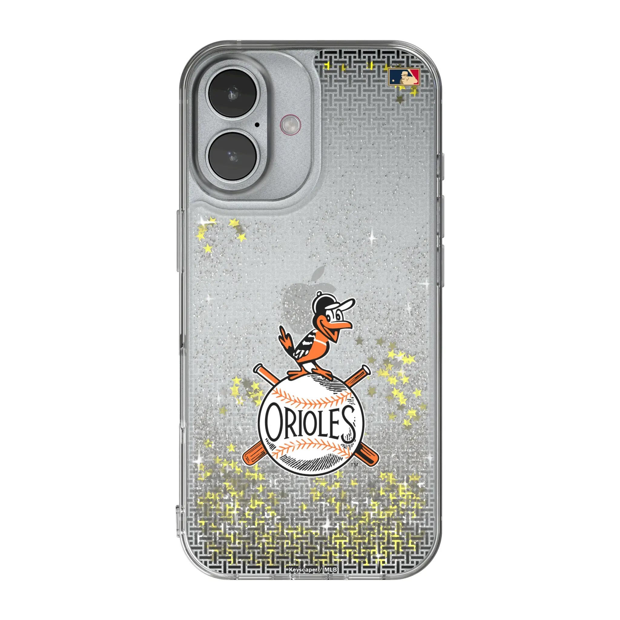 Baltimore Orioles 1954-1963 - Cooperstown Collection Linen Glitter Phone Case