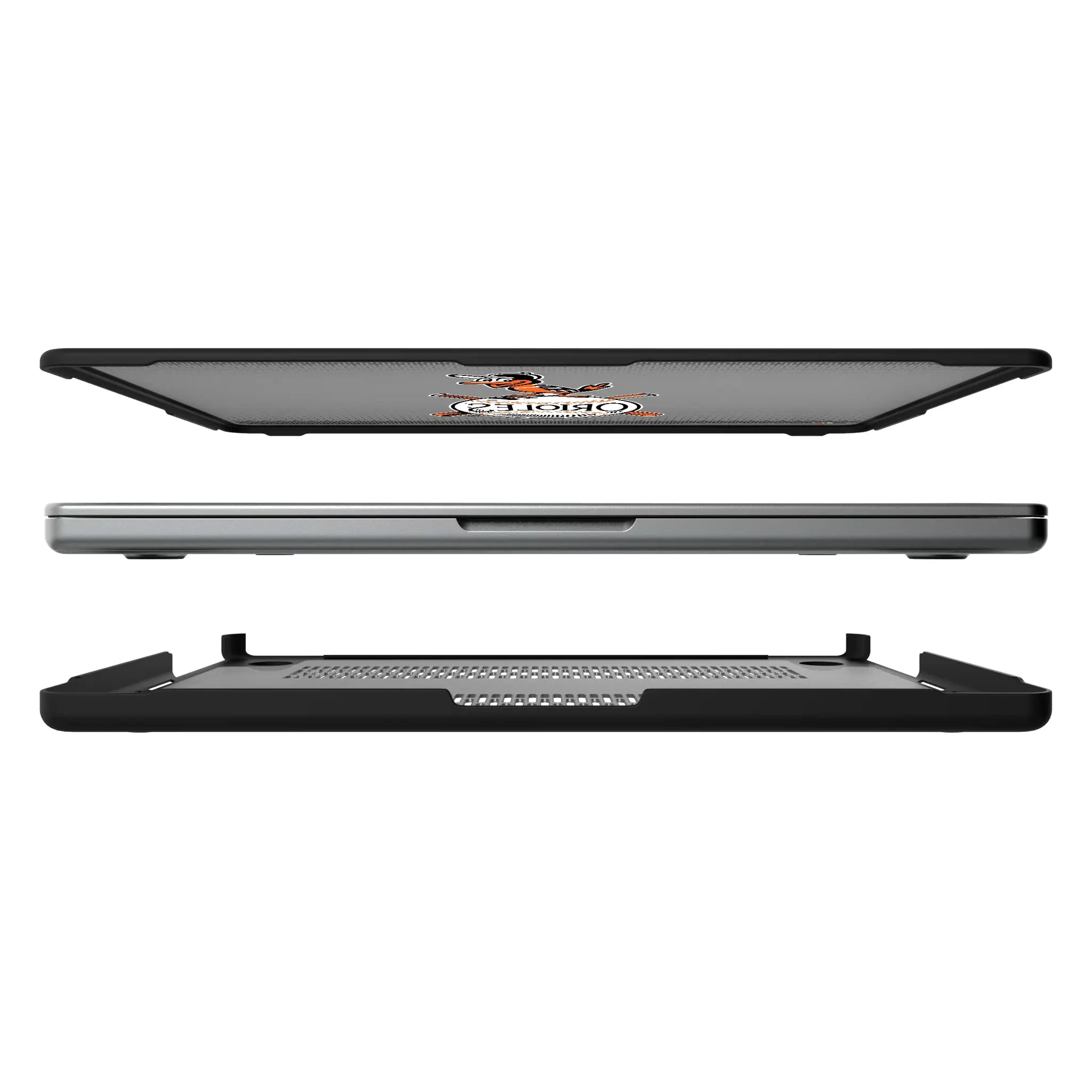 Baltimore Orioles 1954-1963 - Cooperstown Collection Linen Laptop Case for Apple MacBook