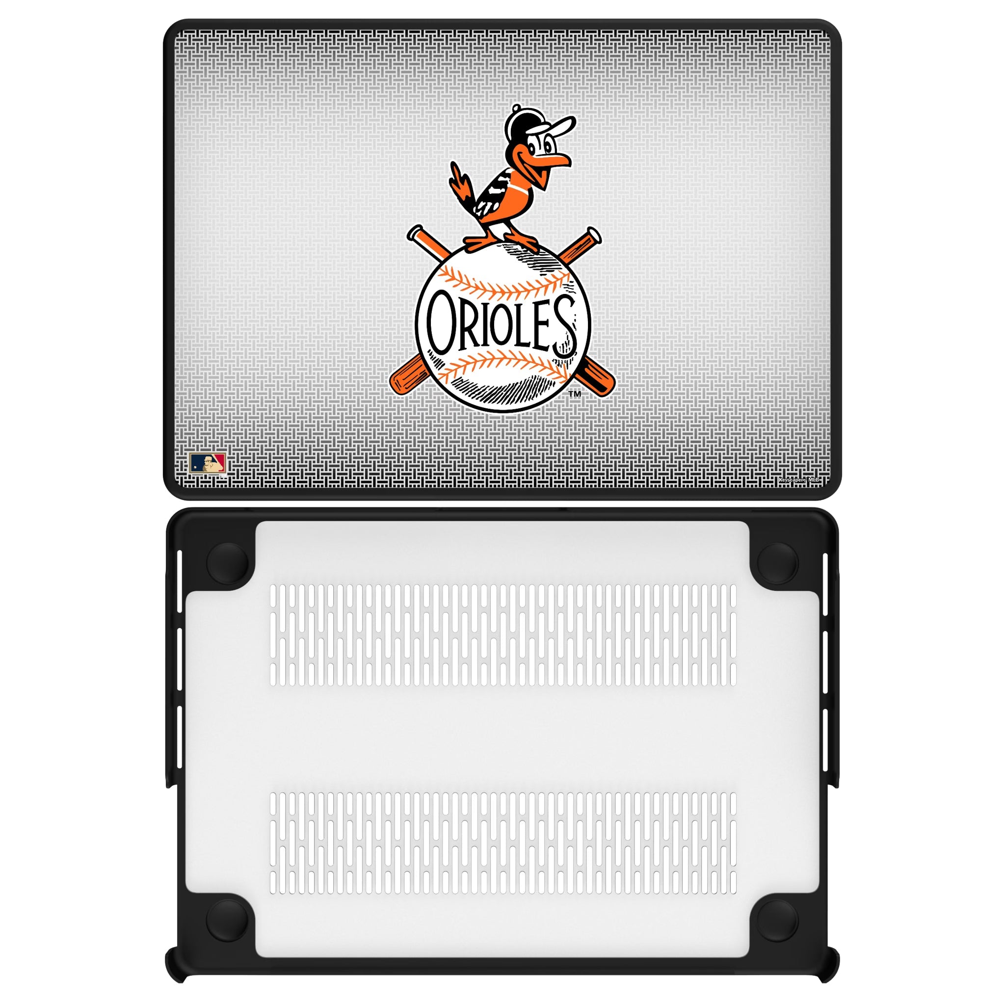 Baltimore Orioles 1954-1963 - Cooperstown Collection Linen Laptop Case for Apple MacBook